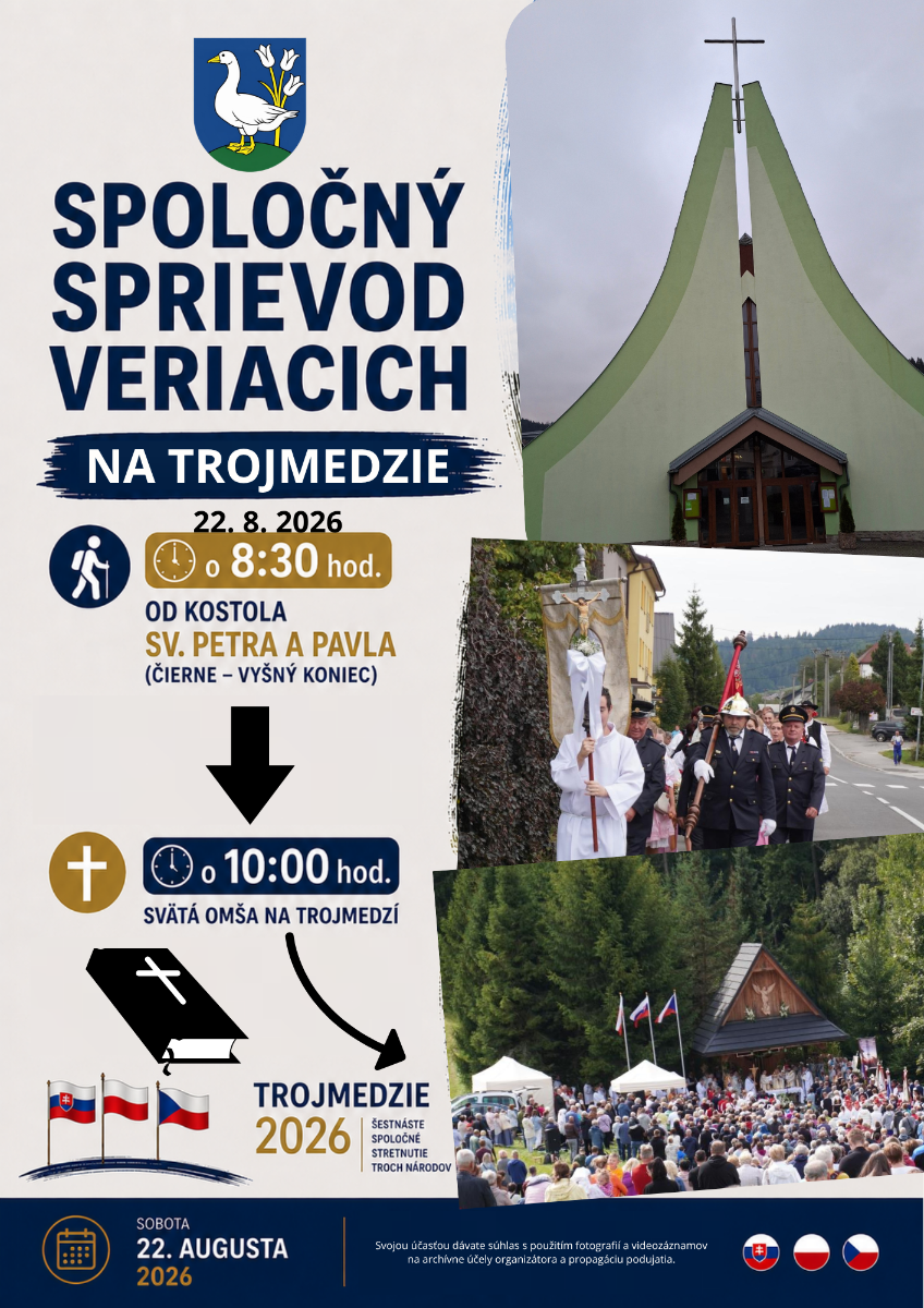 🙏 TROJMEDZIE 2026 | 22. AUGUSTA 🇸🇰🇨🇿🇵🇱