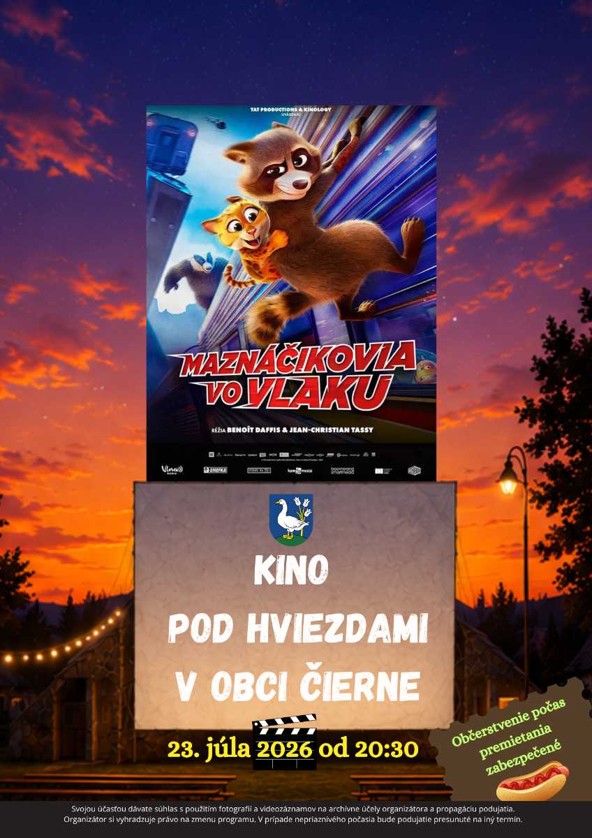 Pozvánka – Kino pod hviezdami