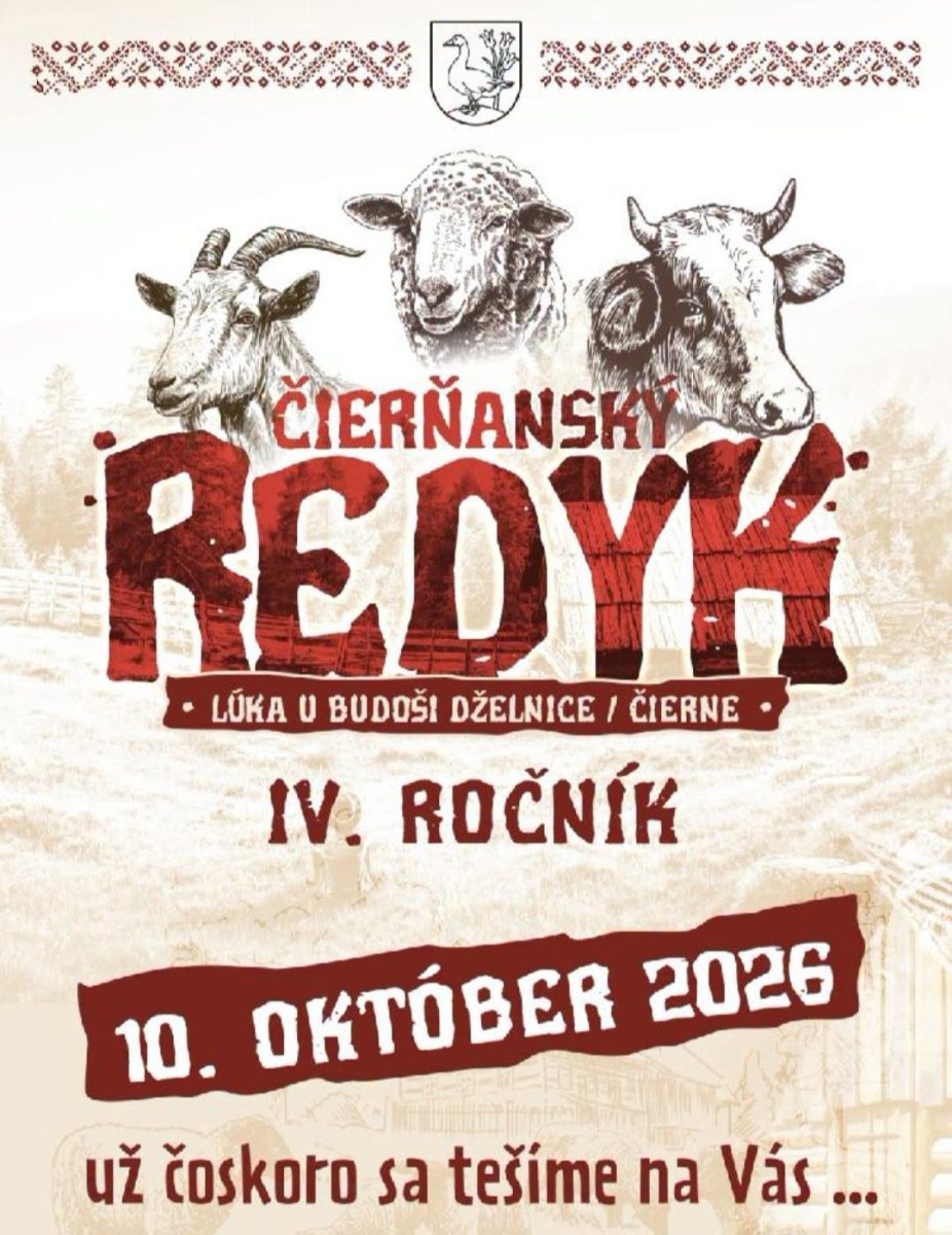 Pozvánka – Čierňanský REDYK