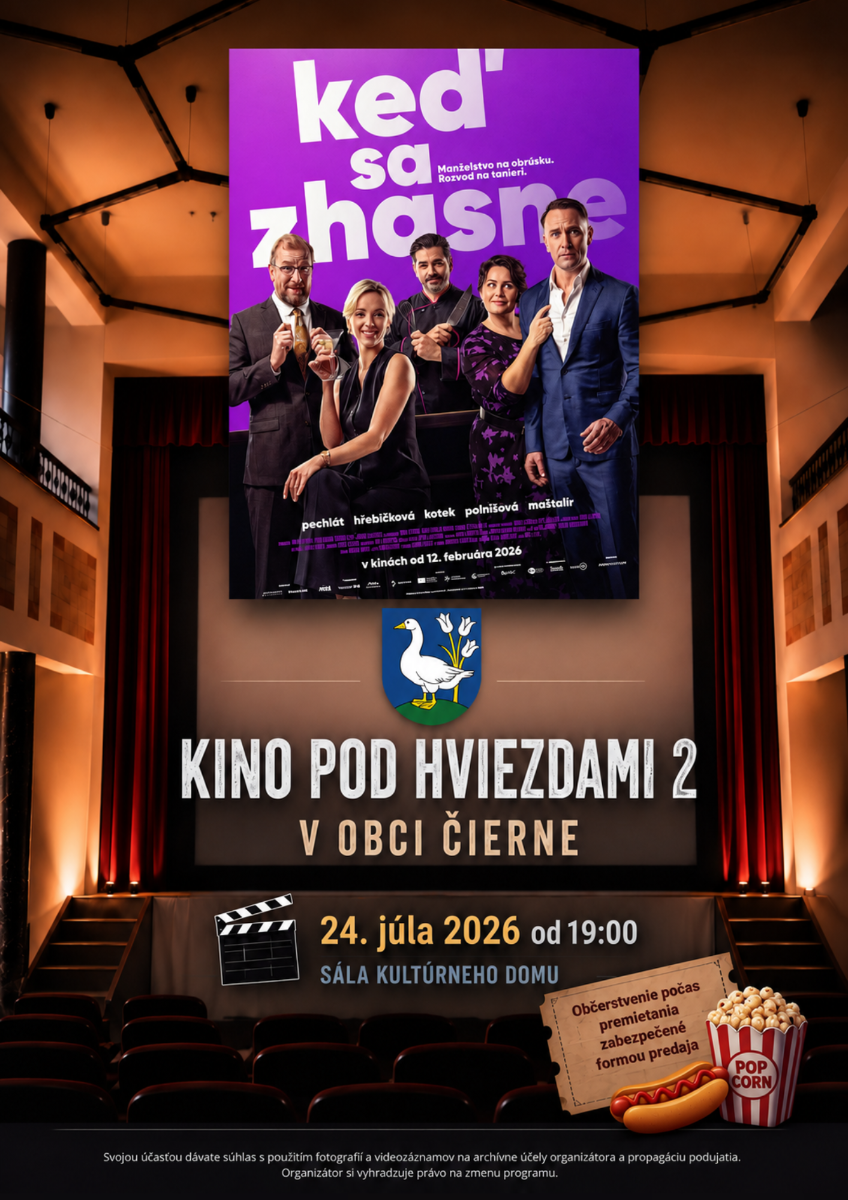 Pozvánka – Kino pod hviezdami 2